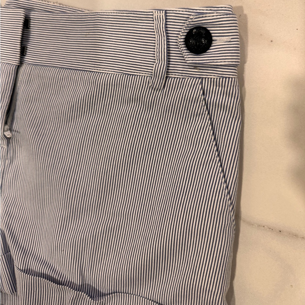 Express women’s shorts , size 8, blue and white stripes - Picture 7 of 7